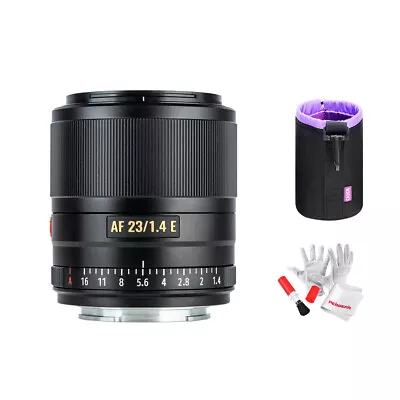 $473 • Buy Viltrox 23mm F1.4 Autofocus APS-C Lens For Sony E-Mount A5100 A6100 A6300 A6500