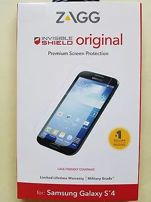 Zagg Invisible Shield Original For Samsung Galaxy S4 Premium Screen Protection • $5