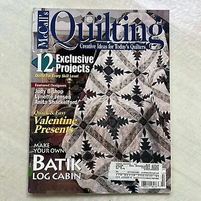 $5.50 • Buy McCall’s Quilting Magazine February 1998