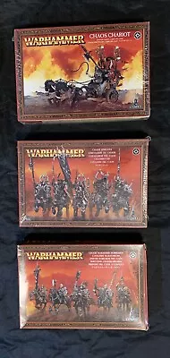 New! Chaos Knights Chariot & Marauder Horsemen Warhammer Fantasy Old World WHFB • $190