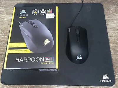 Corsair Gaming Mouse And Mousepad  • $70