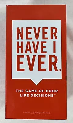 Never Have I Ever - The Game Of Poor Life Decisions Classic Edition - NEW • $33.12