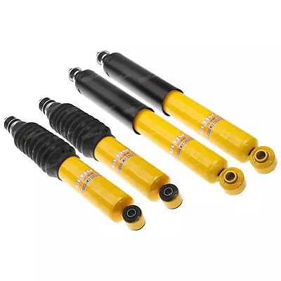 4 HD Gas Shock Absorbers For Mitsubushi Pajero NH NJ NK NL Front & Rear 1991~00 • $299.95
