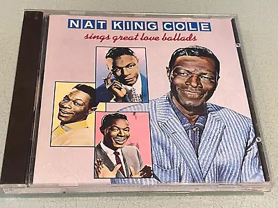 Nat King Cole Sings Great Love Ballads - CD Album - 1989 Reader's Digest • £4.95