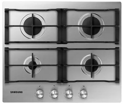 Samsung 4 Burner Gas Hob With Cast Iron Grates NA64H3010AS • £199.99