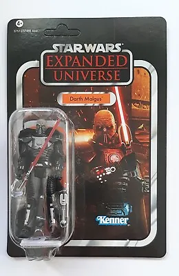 Star Wars Darth Malgus Expanded Universe VC96 Unpunched 2011 Great Condition • £250