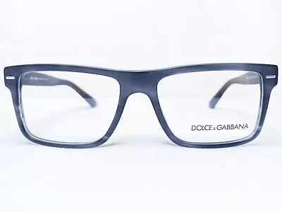 NEW Dolce & Gabbana DG3227 2947 Mens Striped Anthracite Eyeglasses Frames 52/16 • $139.99