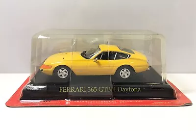 1/43 Hachette Ferrari Collection 365 GTB/4 Daytona Diecast Car Model Yellow • $22.39