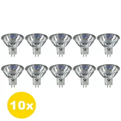 10x MR11 Halogen Bulbs 20w Watt GU4 12v Ceiling Cupboard Spotlight Lamp Bulbs • £10.99