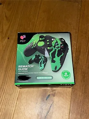 Wired Xbox One & Series X/S Controller - PDP  Jolt Green REMATCH Glow Edition • £19.99