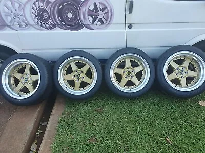 $2400 • Buy 17x8 17x10 OS Spoke Set Fit Holden LH LX Torana & 235 275 Tyres