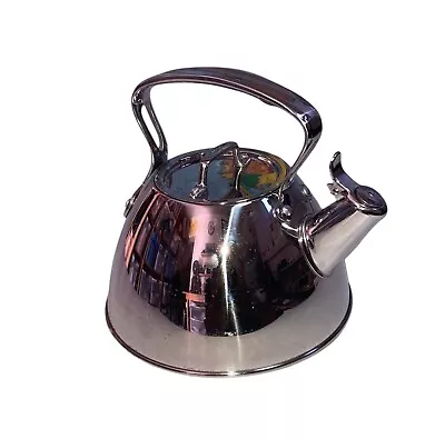 All-Clad Metalcrafters Stainless Steel Tea Kettle 2 Quart Induction Compatible • $44.75