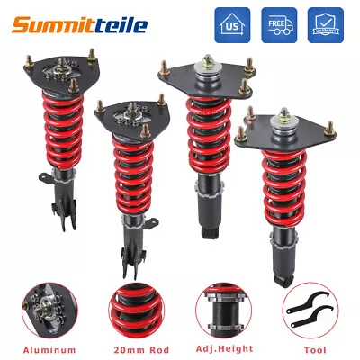 Set(4) Full Coilover Shock Struts For 2006-2012 Mitsubishi Eclipse 4G Galant DJ • $235.79