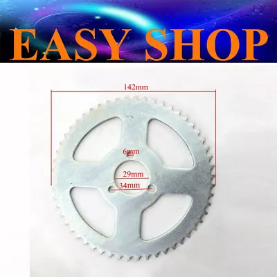 T8F 54 TOOTH REAR CHAIN SPROCKET COG 33cc 43cc 47cc 49cc ATV QUAD DIRT MINI BIKE • $9.45