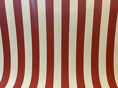 Richloom Fabrics Cabana Stripe Red Indoor/Outdoor Upholstery  • $8.40