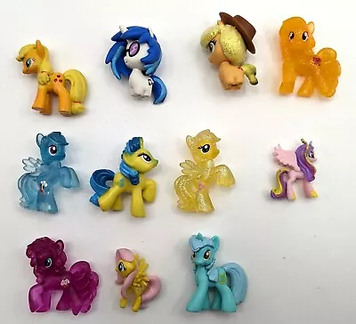 My Little Pony Cake Toppers Lot Of 11 No Duplicates 1.5 (1-½) Inch Hasbro PVC • $12.99