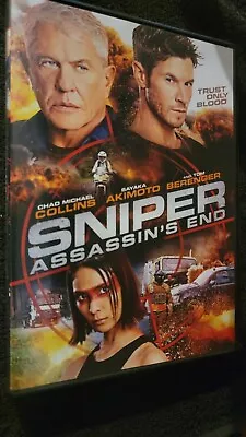Sniper: Assassin's End - Tom Berenger   Chad Michael  Collins 2020 Thriller Dvd • $0.50