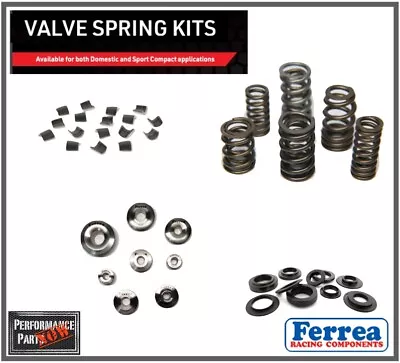 Ferrea Dual Springs Retainers Locks Honda K-Series K20 K20A K20A2 K24 RSX 105LB • $875