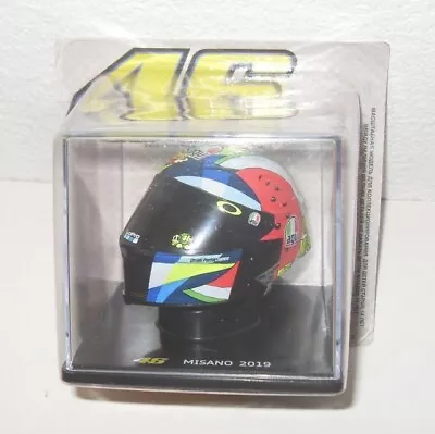 Valentino Rossi (2019) Misano Helmet Moto Gp Scale 1/5 Altaya Model • £30