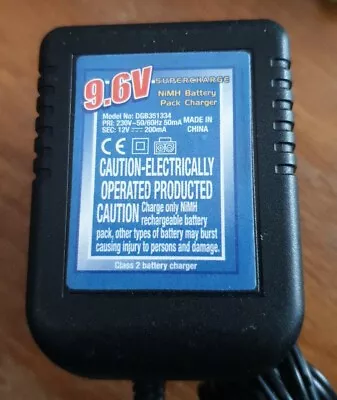 9.6V Super Charge NiMH Battery Pack Charger DGB351334 12V GWC Free Postage • £19.95