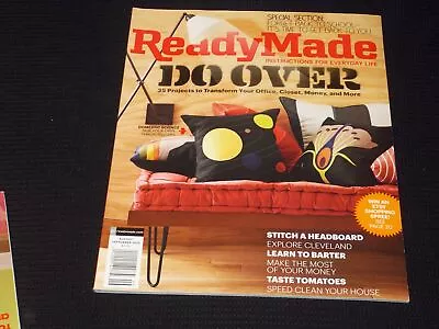 2010 August Readymade Magazine - Do Over Front Cover - E 4483 • $49.99