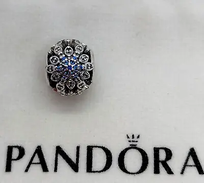 $69 • Buy PANDORA STERLING SILVER CRYSTALLIZED SNOWFLAKE CHARM - Stamp S925 ALE - #791760