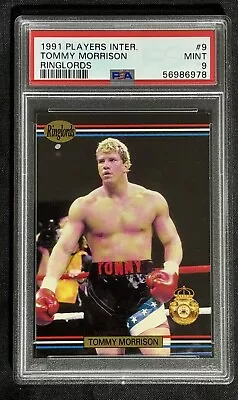 1991 Players International Ringlords - TOMMY MORRISON - Graded PSA 9 - LOW POP! • $29.99