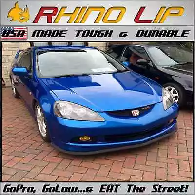 Honda DC-5 Type-R Prelude EV+ Fit Insight Rubber Chin Lip Spoiler Splitter Trim • $39