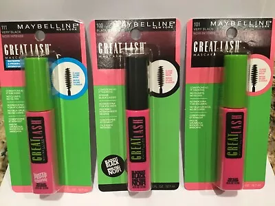 Maybelline Great Lash  Mascara YOU CHOOSE BUY MORE AND SAVE • $11.86