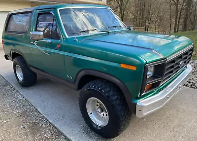 1984 Ford Bronco XLT Used SUV 4x4 5.0L V8 NO RESERVE!!! • $1984