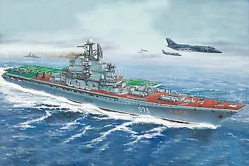 Trumpeter 1/500 USSR Aircraft Carrier - Minsk/Kiev Plastic Model Kit 05207 • $59.99