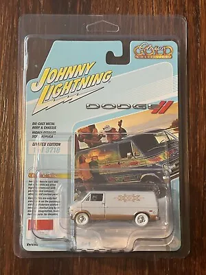 JOHNNY White Tires LIGHTNING 2022 Dodge Tradesman 1976 VAN Chase Hunt • $36.44