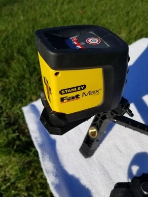 $105 • Buy Stanley FatMax 77-153 CL2 Self-Leveling Cross Line Laser With Tripod And Pouch