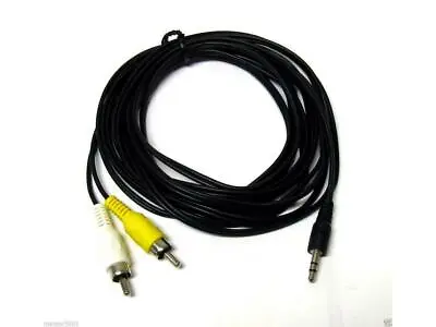 3.5mm 1/8  Male Stereo Mini Plug Jack TO 2RCA Stereo Phono Audio Speaker CABLE • $4.59