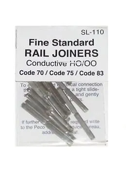 24x Code 75 Rail Joiners (HO/OO/O) - Peco SL-110 - L1 • £5.95