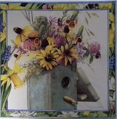 $60 • Buy Birdhouse  Bouquet By Marjolein Bastin