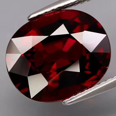 8.49Ct.Very Good Color! Natural BIG Cherry Red Rhodolite Garnet Africa CLEAN! • $0.99