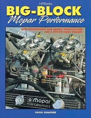 Big Block Mopar 440 426W 413 400 383 Performance Engine Book • $27