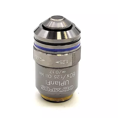 Olympus Microscope Objective UPlanFL 60X Oil Objective • $995