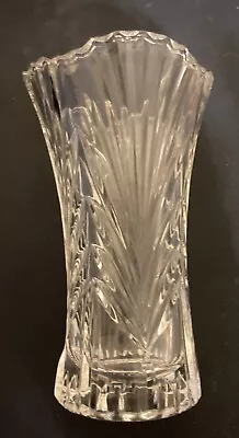 Mikasa Retired Crystal Clear Accent Bud Flower Vase 4.75  Tall • $11.74