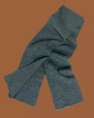 Genuine Military Army Grey Wool Scarf Original Bundeswehr Scarves • $12.95