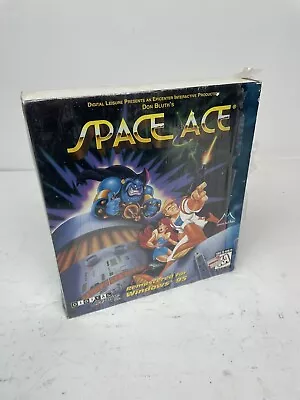 Don Bluth's Space Ace (PC + Macintosh CD-ROM 1998) Windows 95 NOS Sealed Rare • $81.99