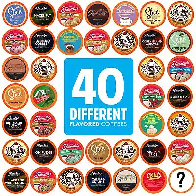 Flavored Coffee Pods Compatible With Keurig K Cup Brewers Assorted Variety P... • $30.65