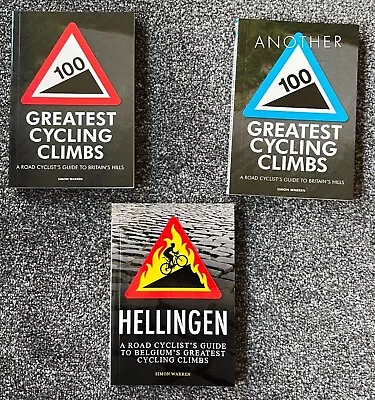 Simon Warren Road Cycling Series: Hellingen + 100 Greatest Climbs + Another 100 • £10