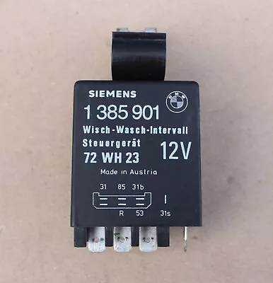 Genuine Bmw E30 E34 Touring Wiper Wash Interval Control Unit Module Siemens Oem • $35