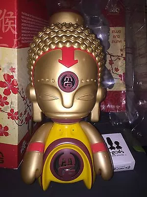 ASIA MINIGOD MARKA27 Kidrobot VINYL FIGURE W/ Speaker  Buddha IPhone IPod • $160