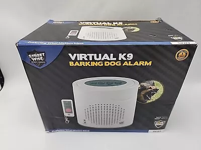 Streetwise Virtual K9 Barking Dog Alarm W/Remote 3 Sounds (Dog Doorbell Siren) • $44.99