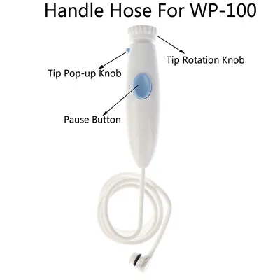 1Pc Oral Irrigator Water Hose Handle Replacement Part For Waterpik Wp-100 _aa • $14.93