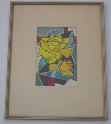 P.g 1940's  Antique Painting Urban Art Deco  Cubist Cubism Modernism Vintage  • $600