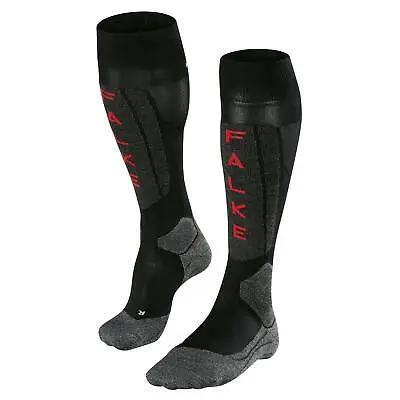 Falke Ski Socks SK5 Womens Padded Low Volume In Black • £33.60